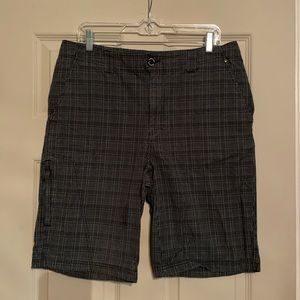 columbia plaid shorts